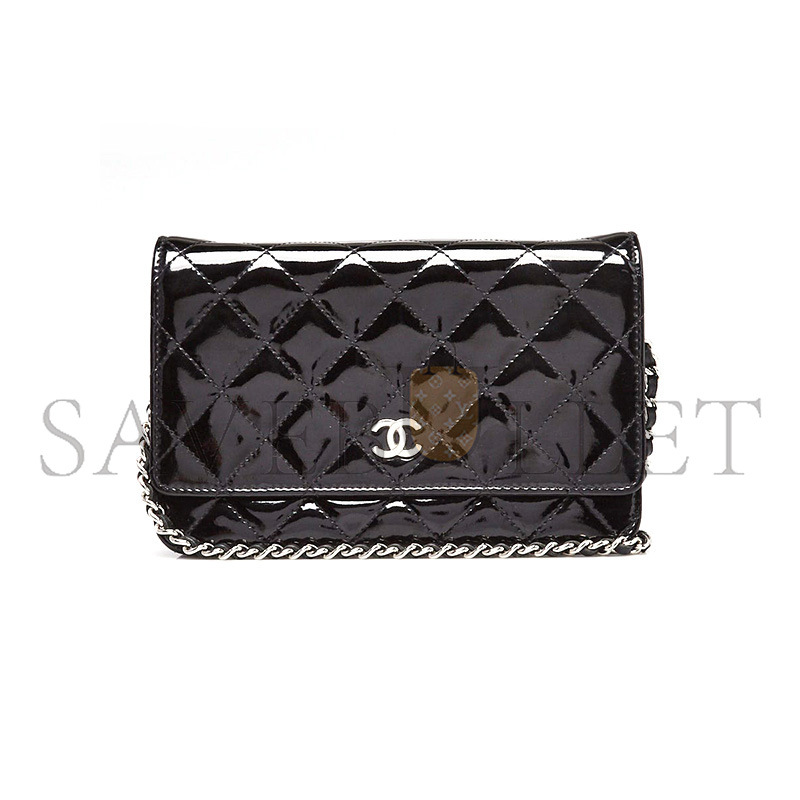 CHANEL MATELASSÉ PATENT LEATHER CHAIN WOC WALLET AP0250 (19*13*3cm) CHANEL MATELASSÉ PATENT LEATHER CHAIN WOC WALLET AP0250 (19*13*3cm)
